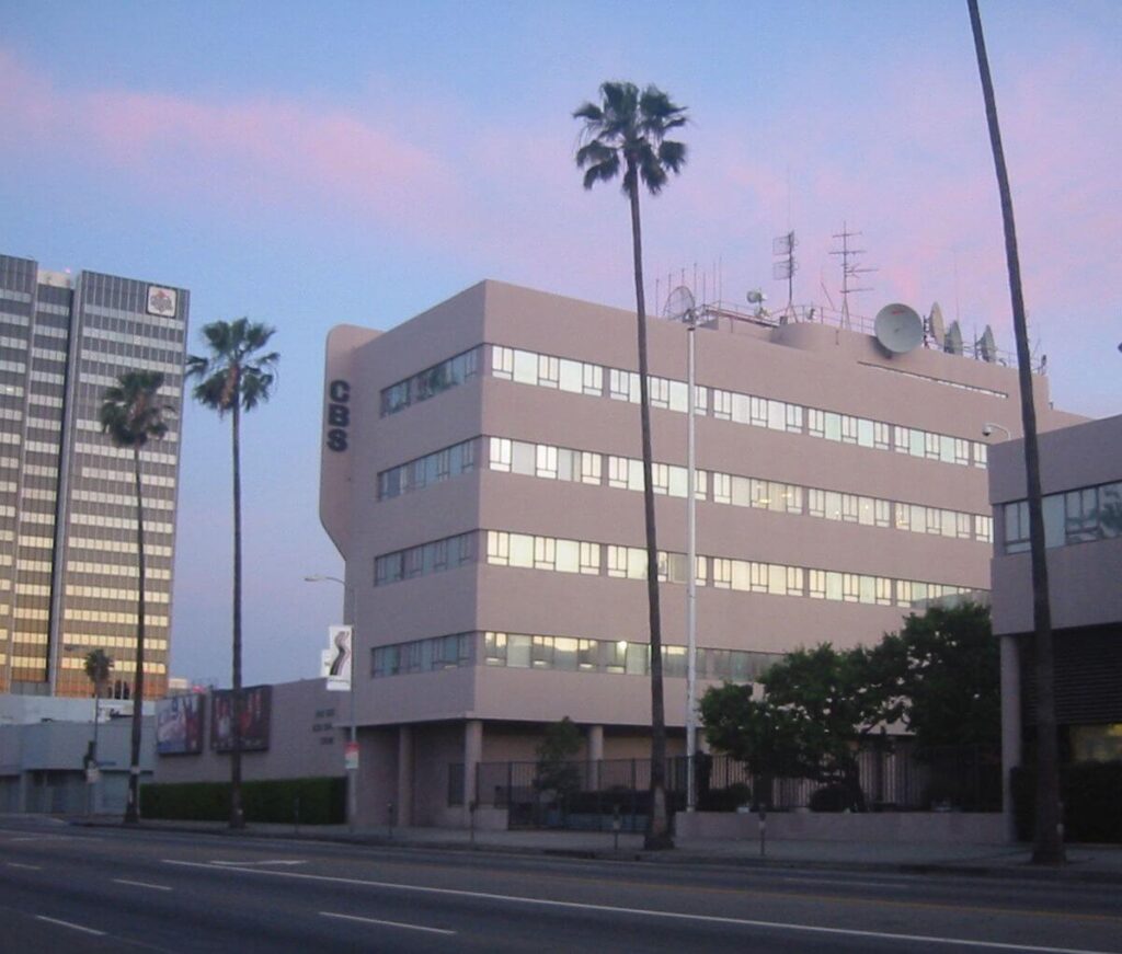 CBS Studio Los Angeles external studio view