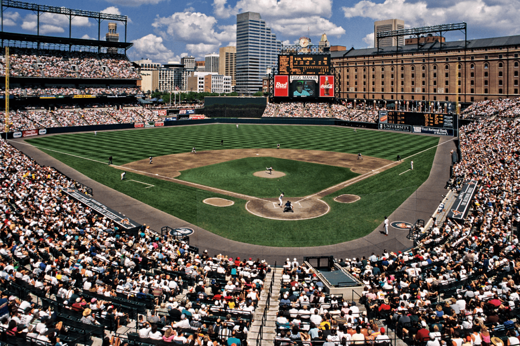 Oriole Park at Camden Yards old photo of amazing ball games
