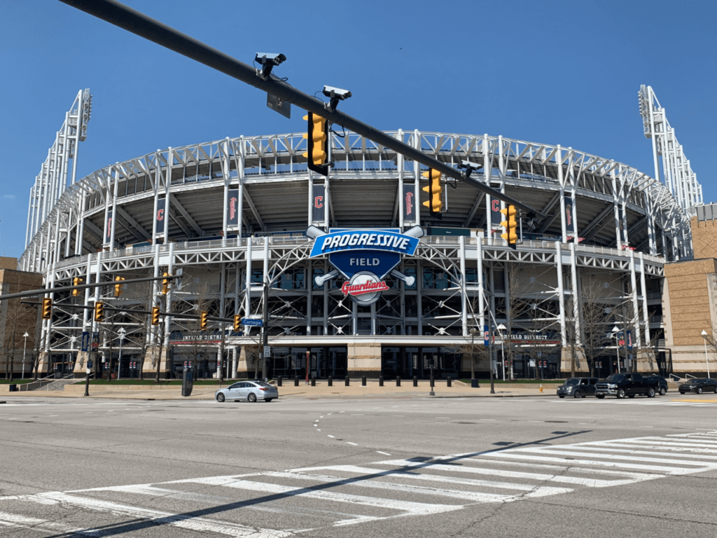 Progressive Field front entry vendor access