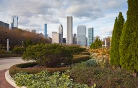 Grant Park Chicago park view