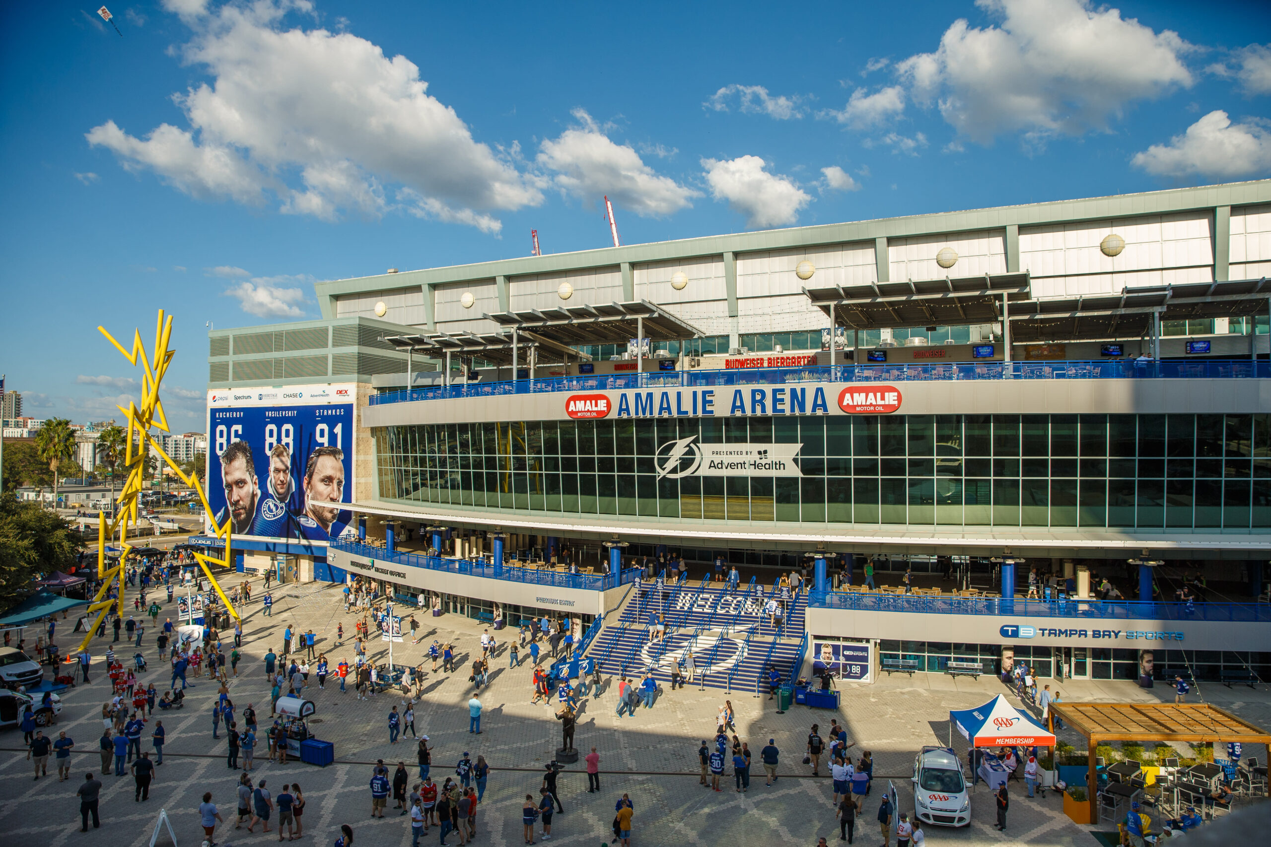 Amerant Bank Arena outside view